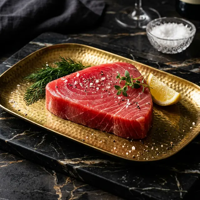 سمك طازج من منصة الغذاء